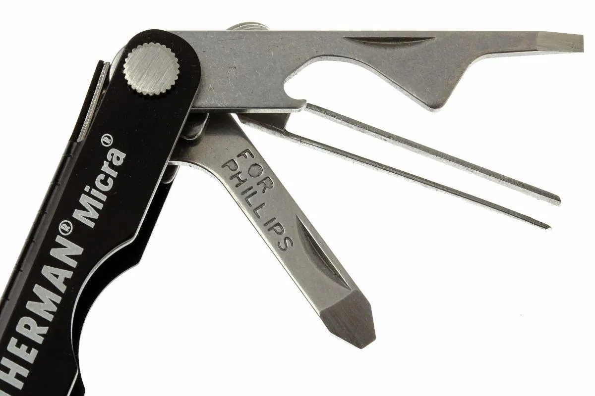 Leatherman Micra Black, llavero multiherramienta