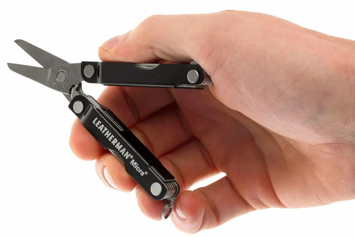 Leatherman Micra Black, llavero multiherramienta