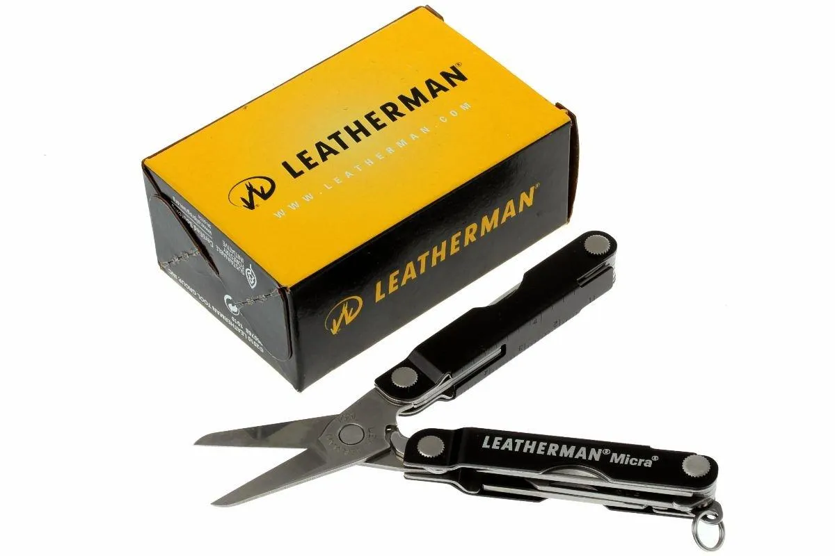 Leatherman Micra Black, llavero multiherramienta