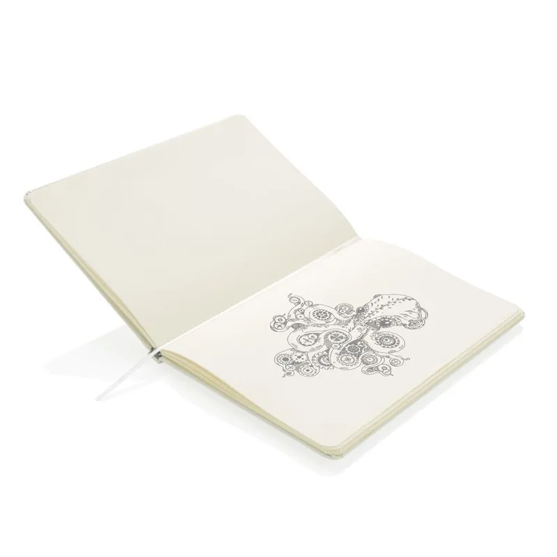 Libreta plana A5 básica de tapa dura