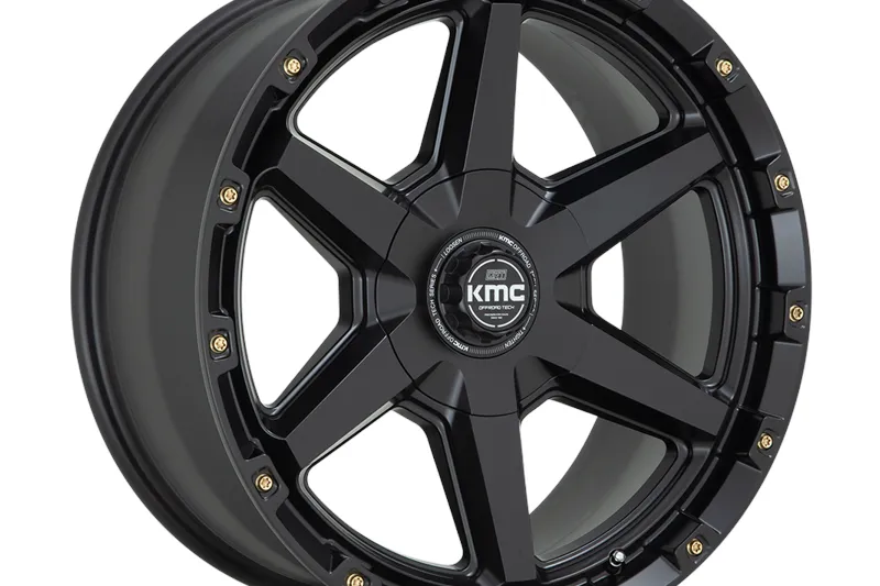 Llanta de aleación KM101 Tempo Satin Black KMC 9.0x17 ET18 78,1 5x127;5x139.7