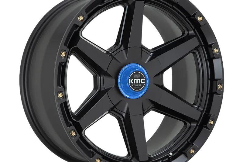 Llanta de aleación KM101 Tempo Satin Black KMC 9.0x17 ET18 78,1 5x127;5x139.7