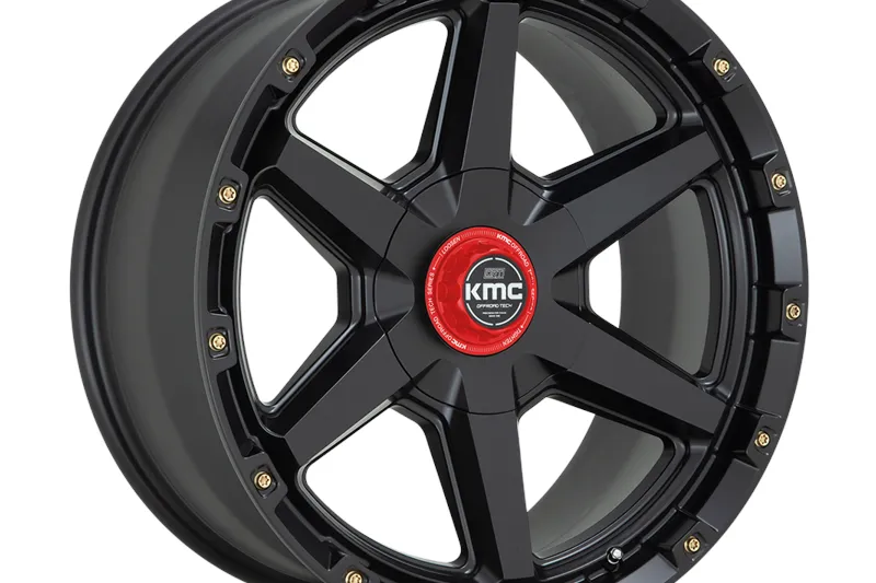 Llanta de aleación KM101 Tempo Satin Black KMC 9.0x17 ET18 78,1 5x127;5x139.7