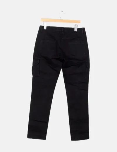 Mango Jeans negro básico