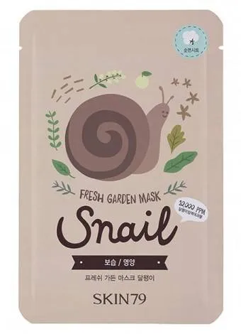 MASCARILLA FACIAL SNAIL  FRESH GARDEN MASK