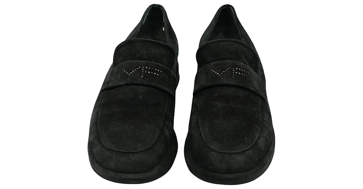 Maud Frizon Zapato de Ante Negro 
