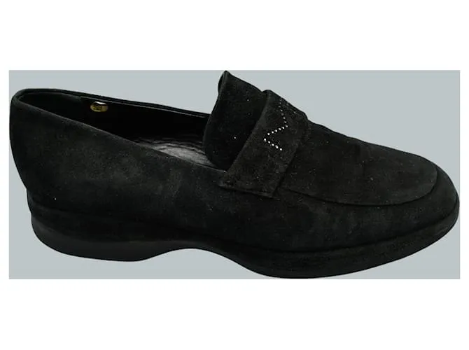 Maud Frizon Zapato de Ante Negro 