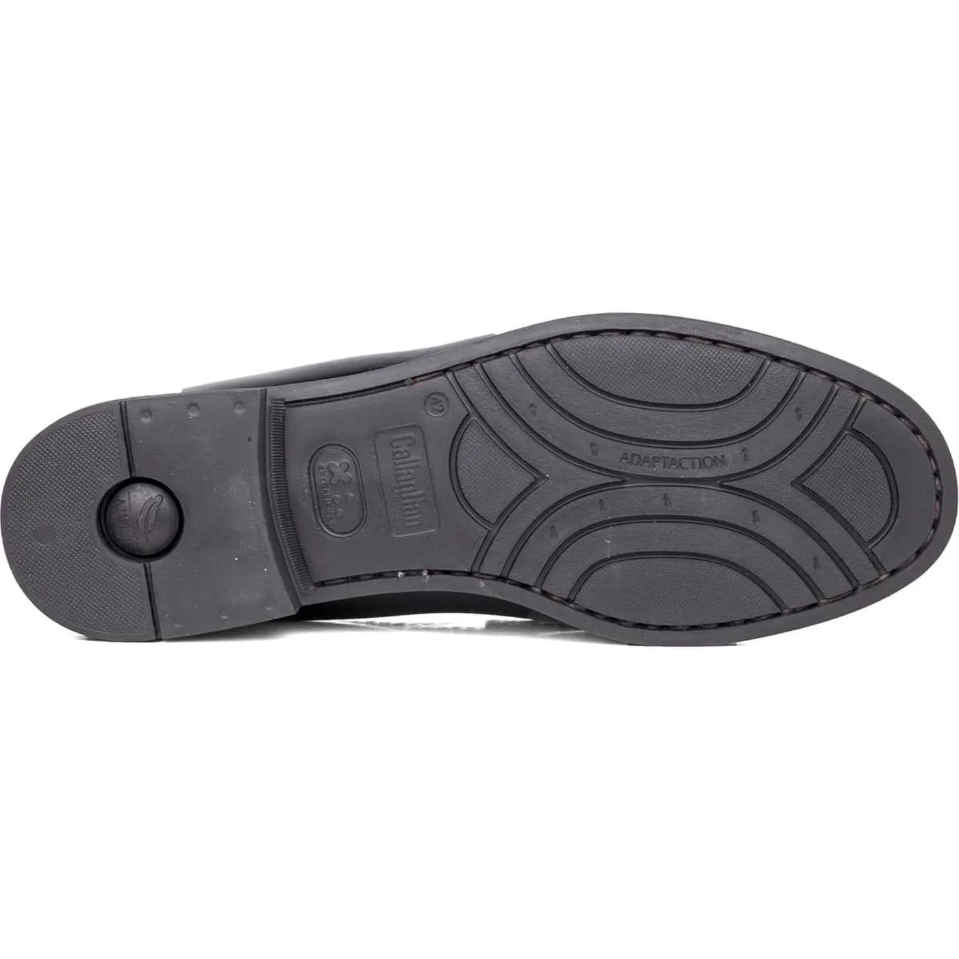 MOCASINES DE PIEL NEGRO DE HOMBRE CALLAGHAN 2457140 (TALLAS DE 40 A 46)