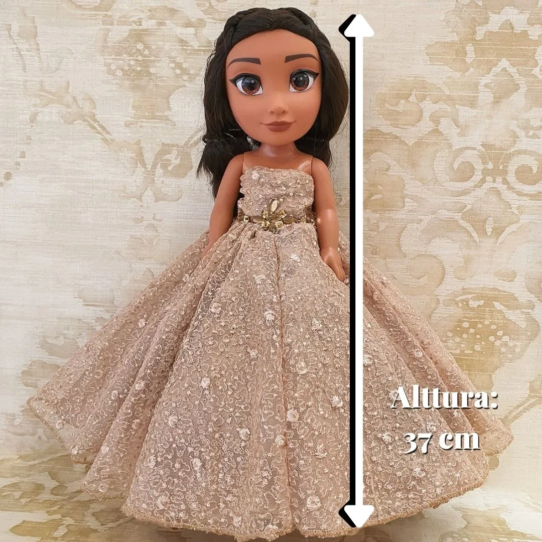 Muñeca de 15 Años Oro Strapless