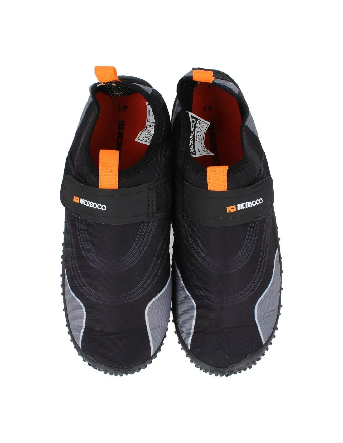 NICOBOCO  ESCARPíN RESS VELCRO NEGRO