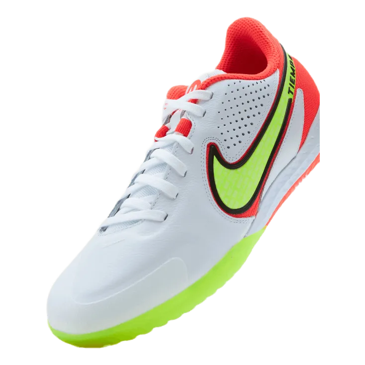 NIKE REACT TIEMPO LEGEND 9 PRO IC I WHITE/VOLTBRIGHT CRIMSON
