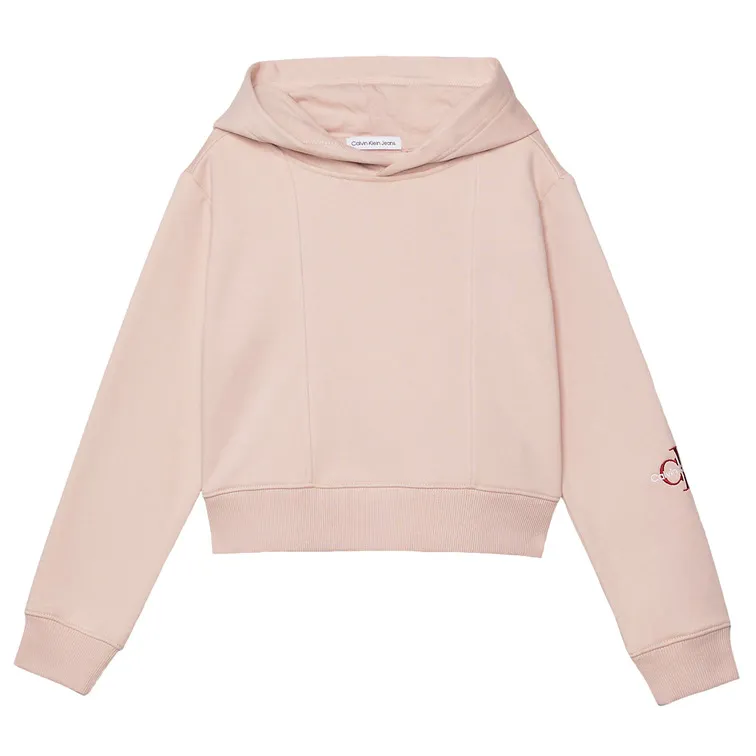 NIÑA MONOGRAM OFF PLACED HOODIE TF6