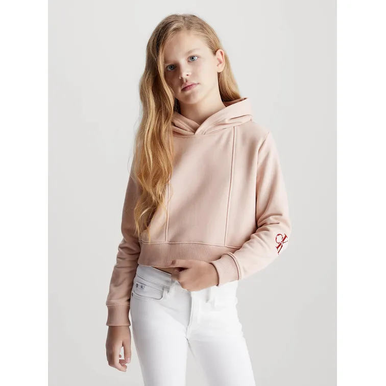 NIÑA MONOGRAM OFF PLACED HOODIE TF6