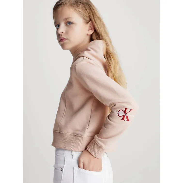 NIÑA MONOGRAM OFF PLACED HOODIE TF6