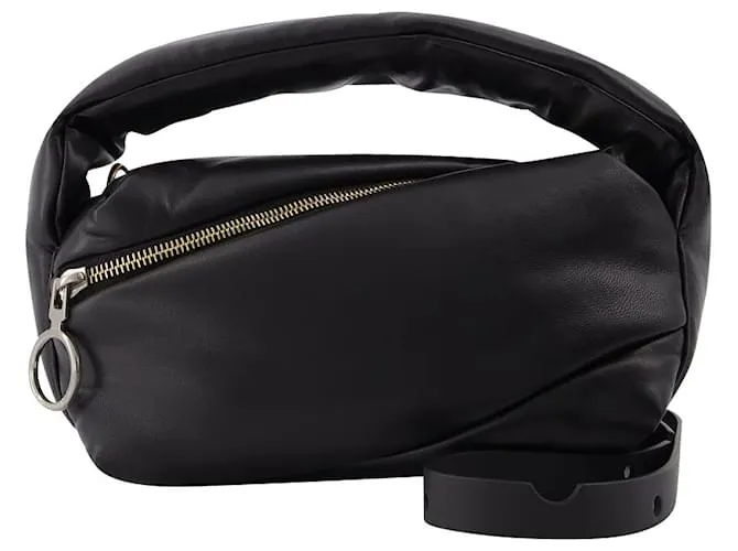 Off White Bolsa de bomba 24 Bolsos de hombro y hobo negros sin color 
