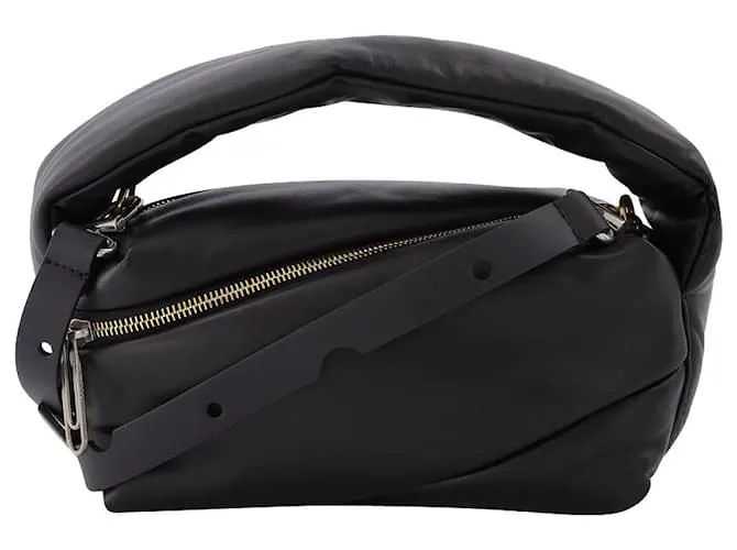Off White Bolsa de bomba 24 Bolsos de hombro y hobo negros sin color 
