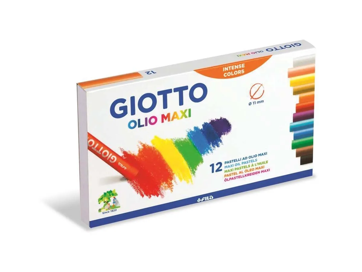 Oleo Pastel GIOTTO x 12 Unidades