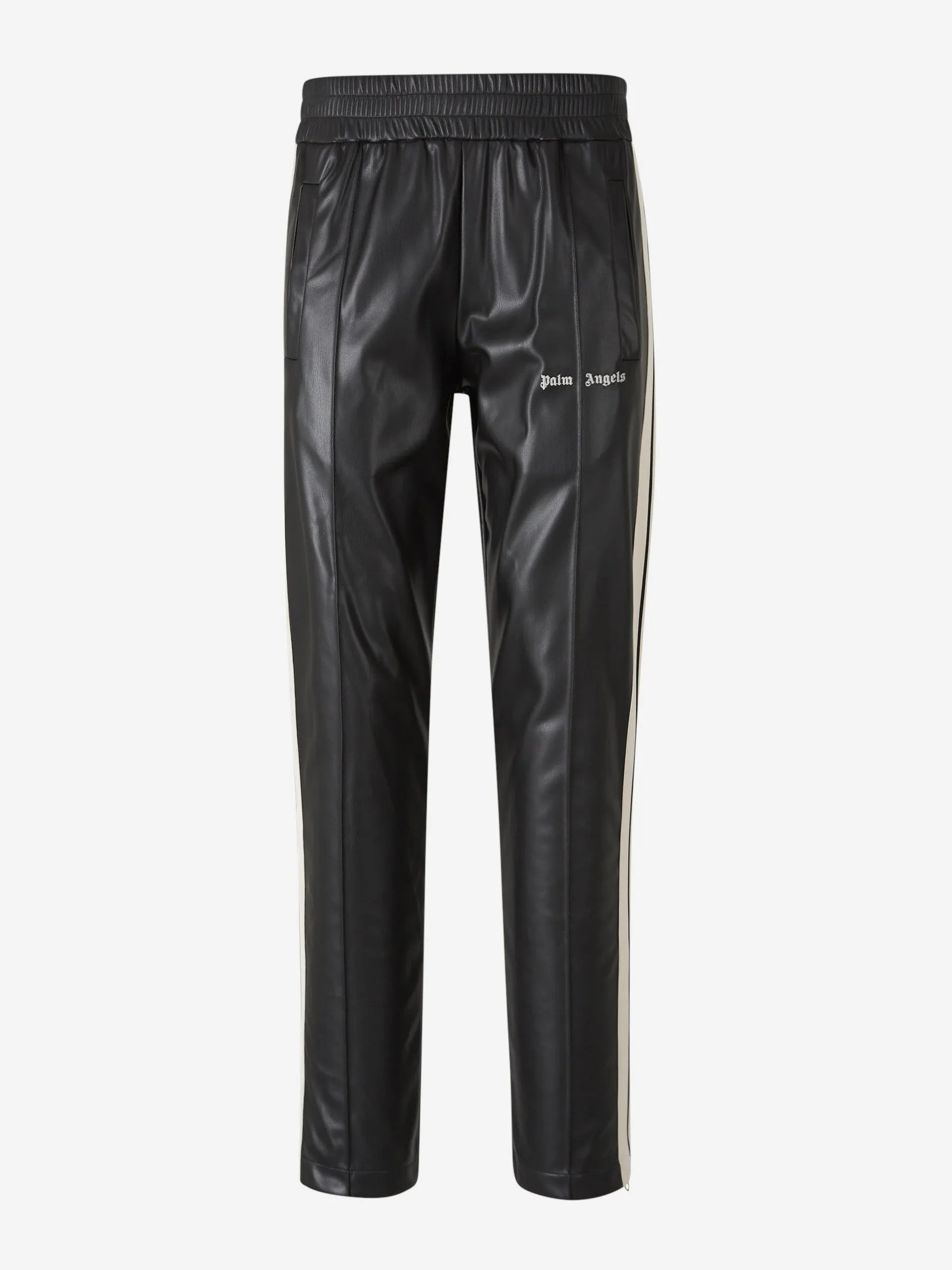 Palm Angels Joggers Franja Contraste Piel