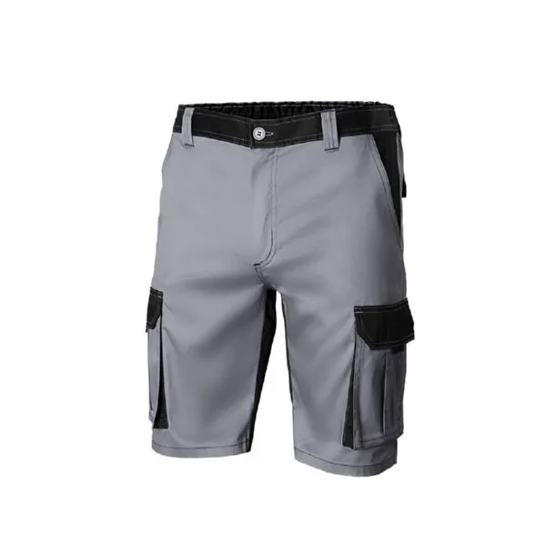 PANTALON TRABAJO T40 CORTO 65% POLI 35% ALG GR/NEG 103021B 103021B   8/0  40