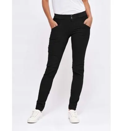 Pantalones de escalada Looking for wild Laila Peak (PIRATE BLACK) mujer