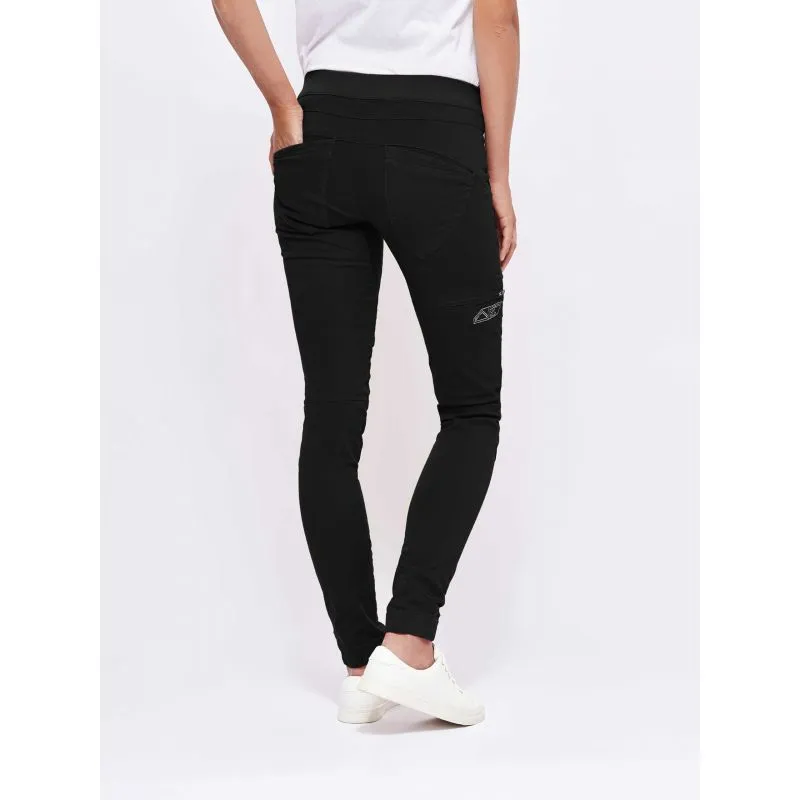 Pantalones de escalada Looking for wild Laila Peak (PIRATE BLACK) mujer