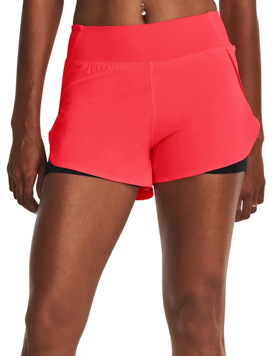 PANTALóN CORTO UNDER ARMOUR FLEX WOVEN 2IN1