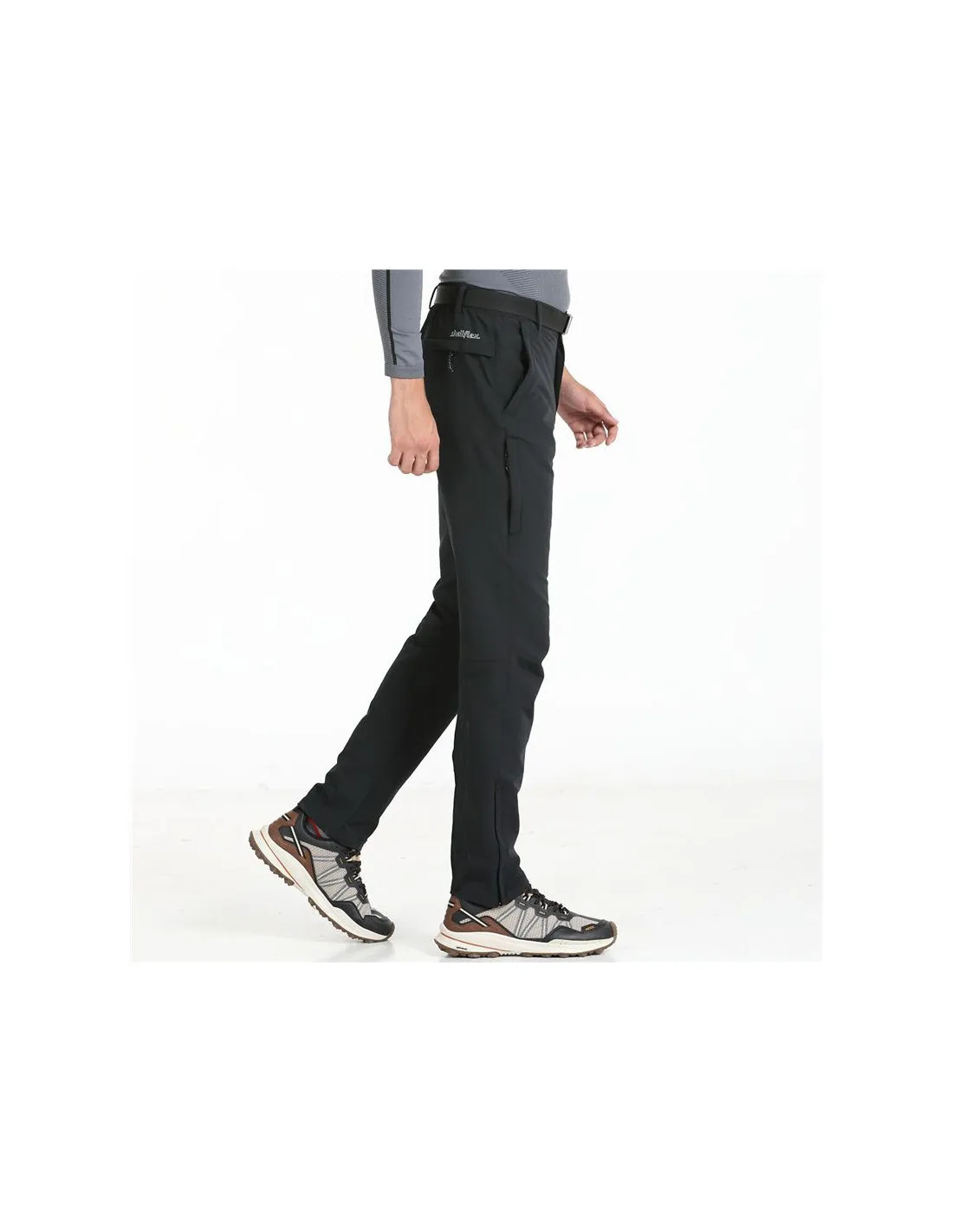 Pantalón de Montaña +8000 Tazos Negro Hombre