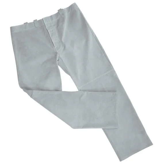 Pantalón soldador en cuero serraje vacuno (ref. DAP)