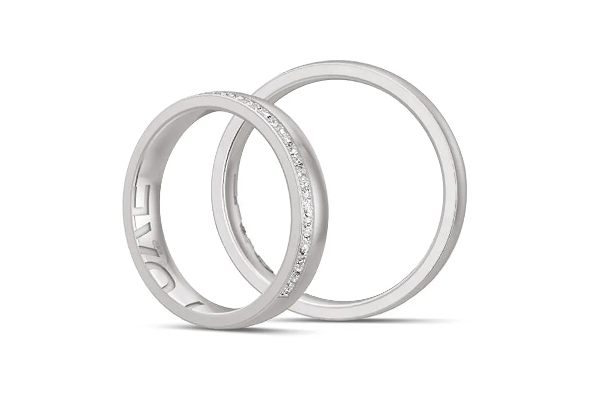 PAR DE ARGOLLAS DE MATRIMONIO  