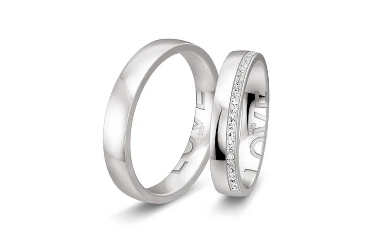 PAR DE ARGOLLAS DE MATRIMONIO  
