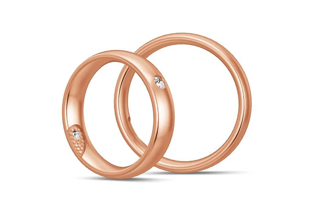 PAR DE ARGOLLAS DE MATRIMONIO  