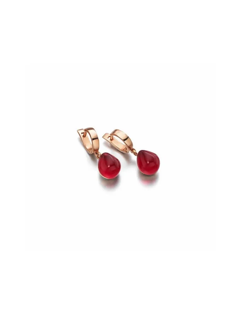 Pendientes con madreperla de colores y plata LeCarré.