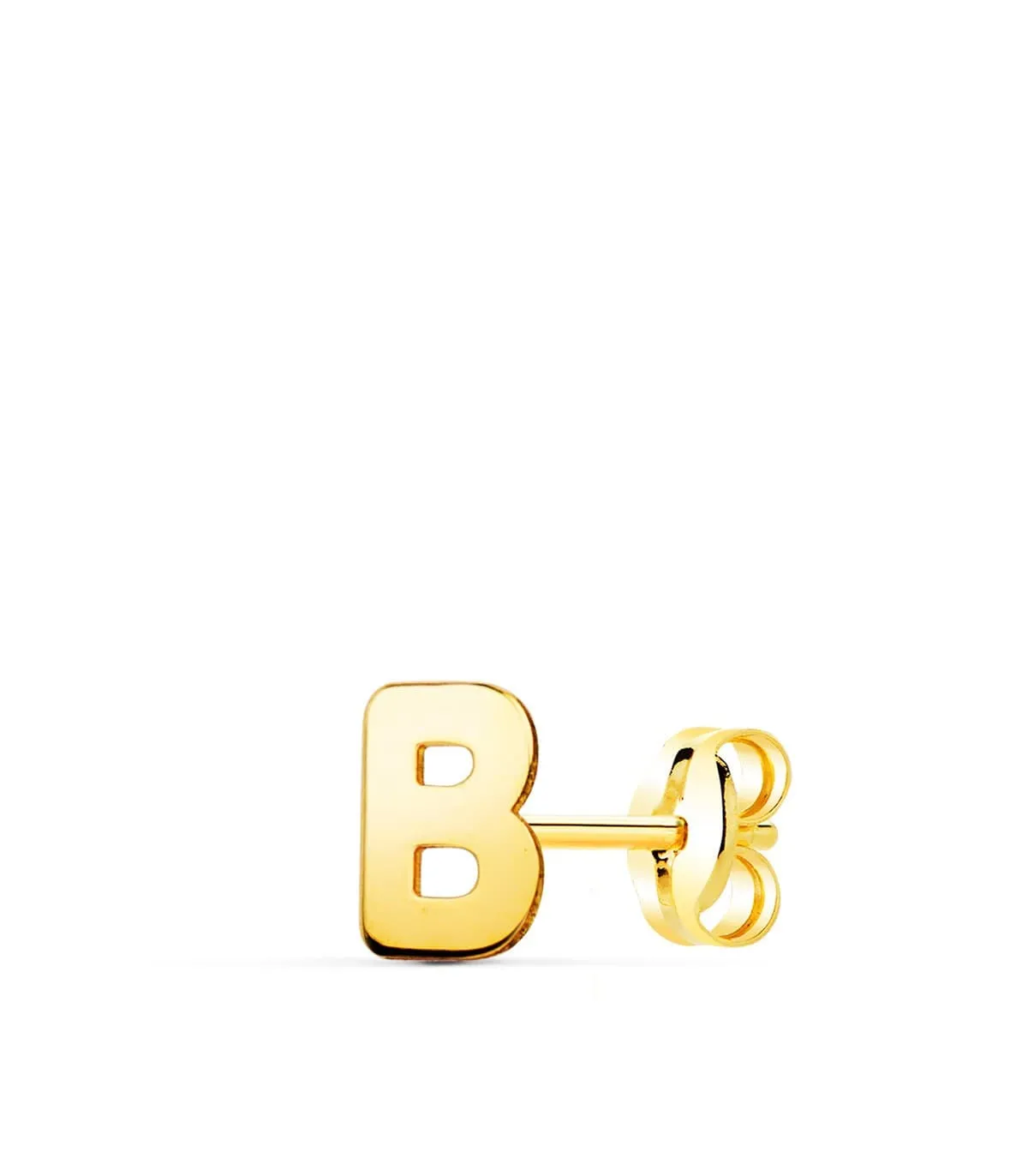 Pendientes de oro personalizados letras