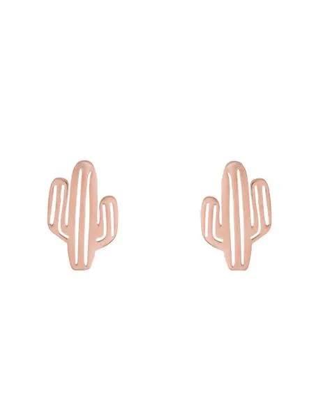 pendientes luxenter cáptus rose