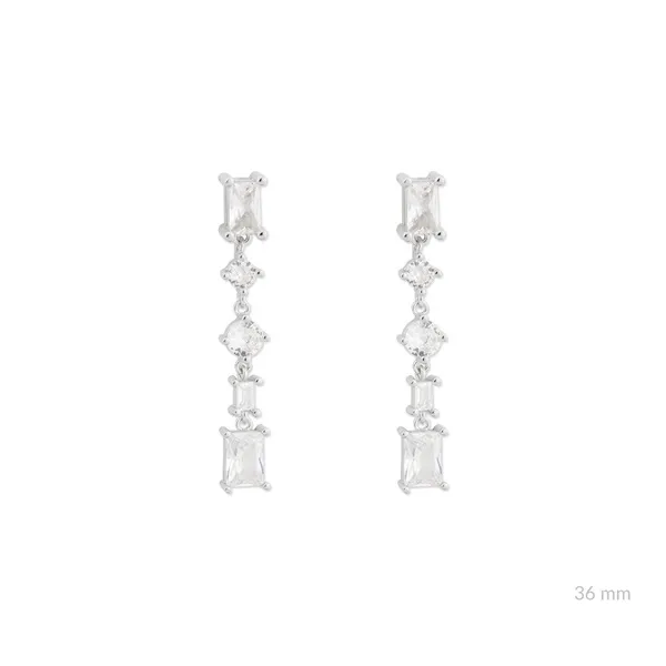 Pendientes Novia Circonitas