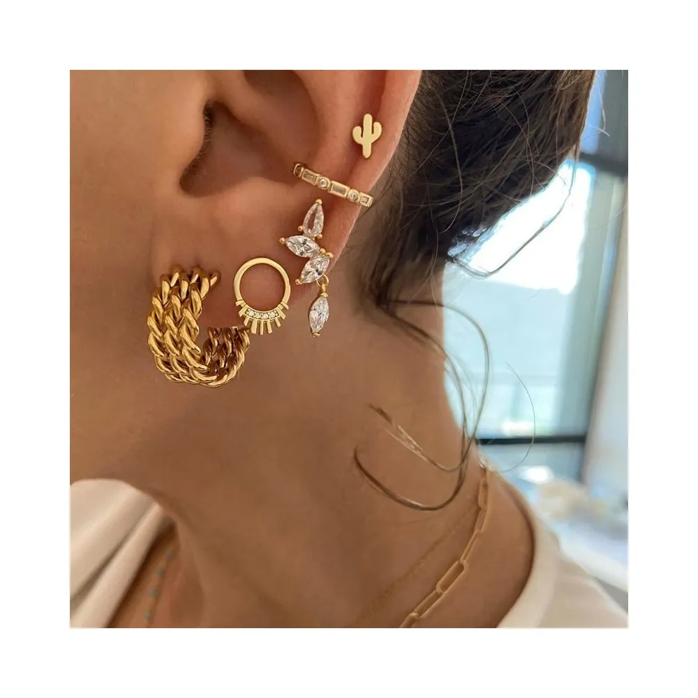 Pendientes Petra Oro (Par)