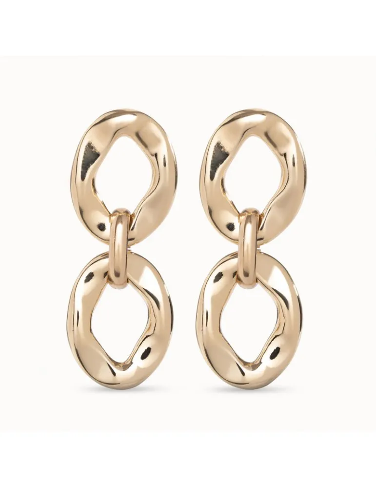 Pendientes Uno de 50 Groovy Dorados