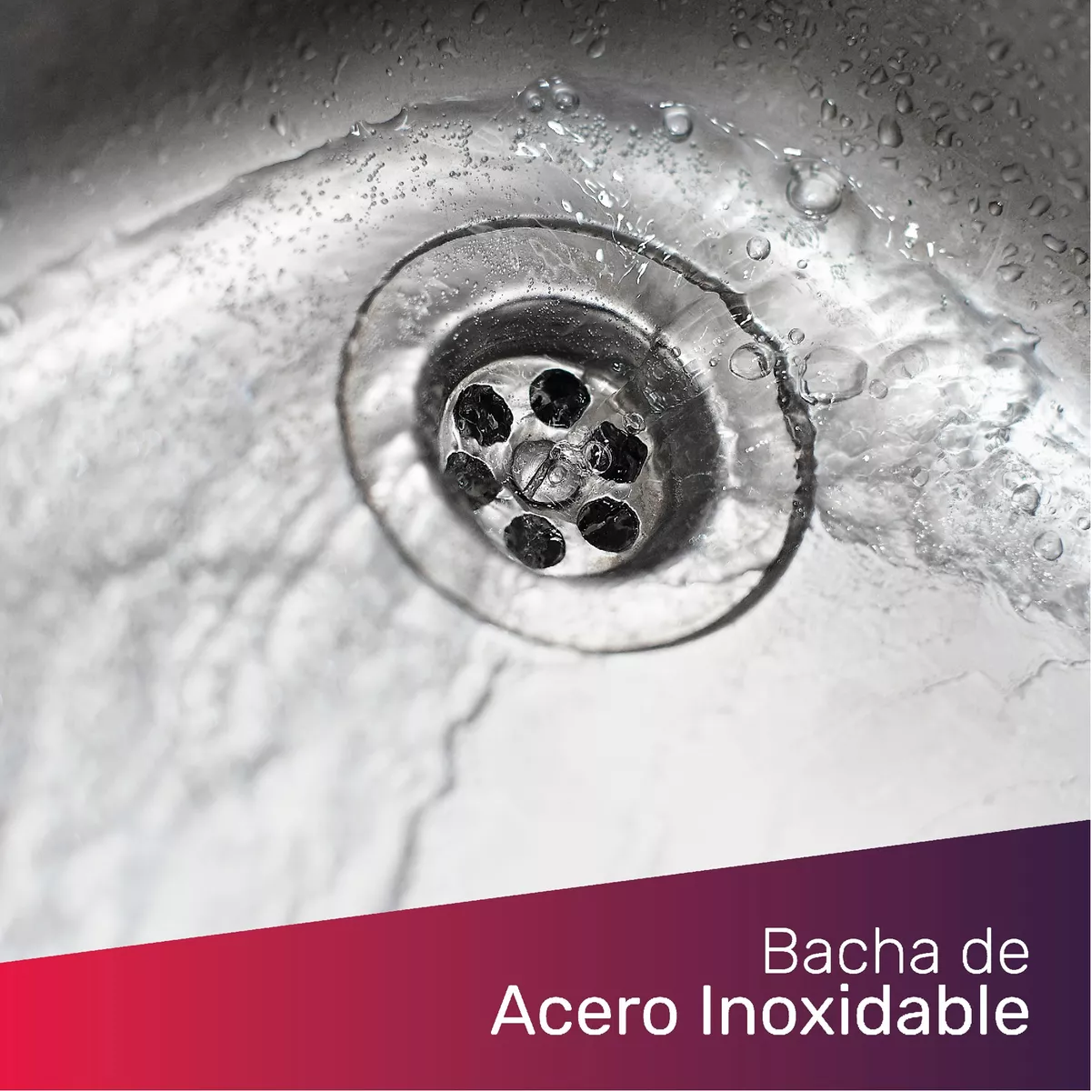 Pileta Bacha Acero Dhinox Cocina Doble Inoxidable 63x37x18cm