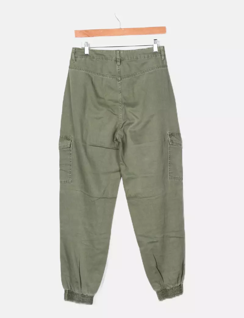 Pimkie Jeans cargo verde