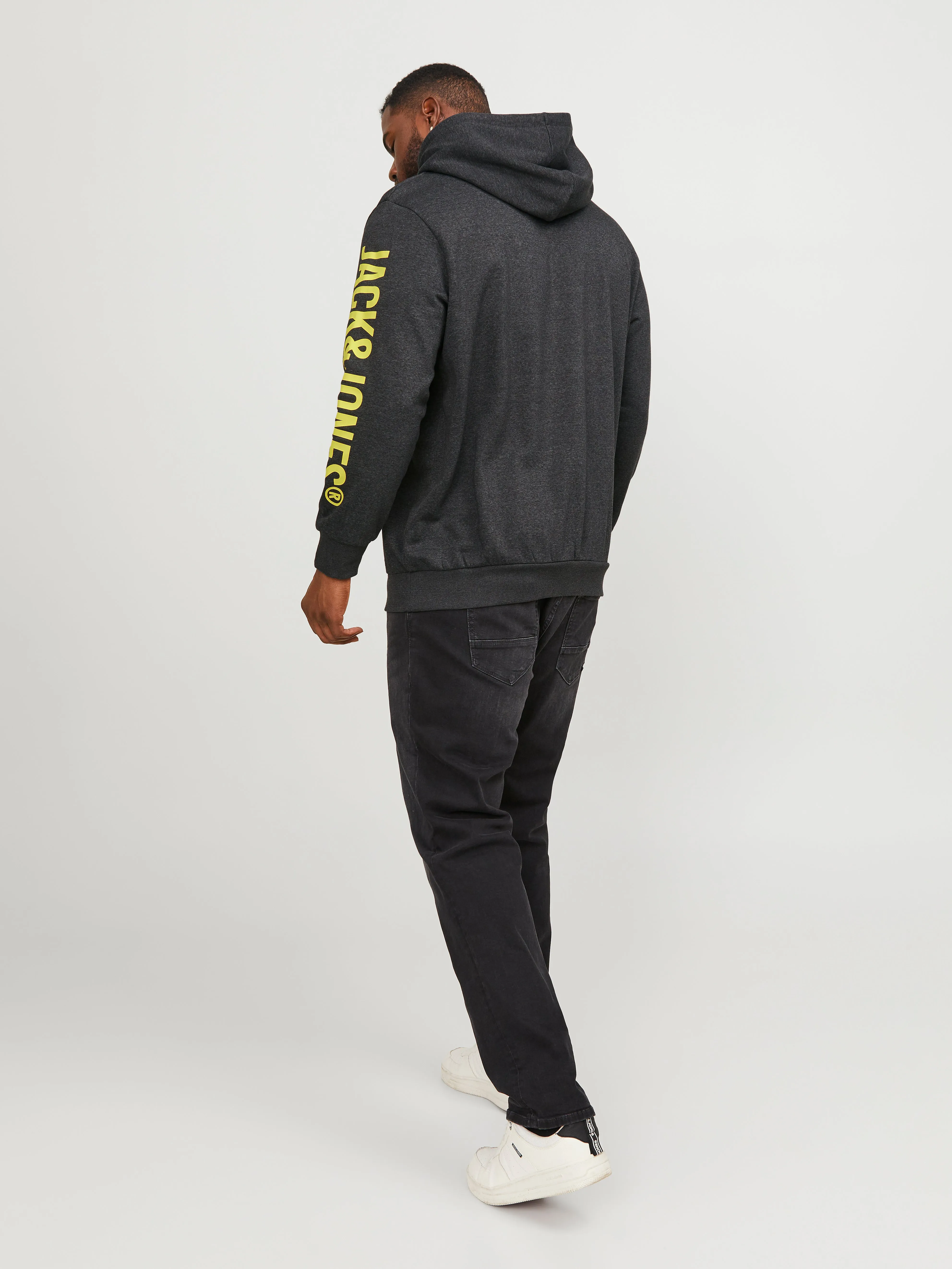 Plus Sudadera con capucha Logotipo | Gris oscuro | Jack & Jones®