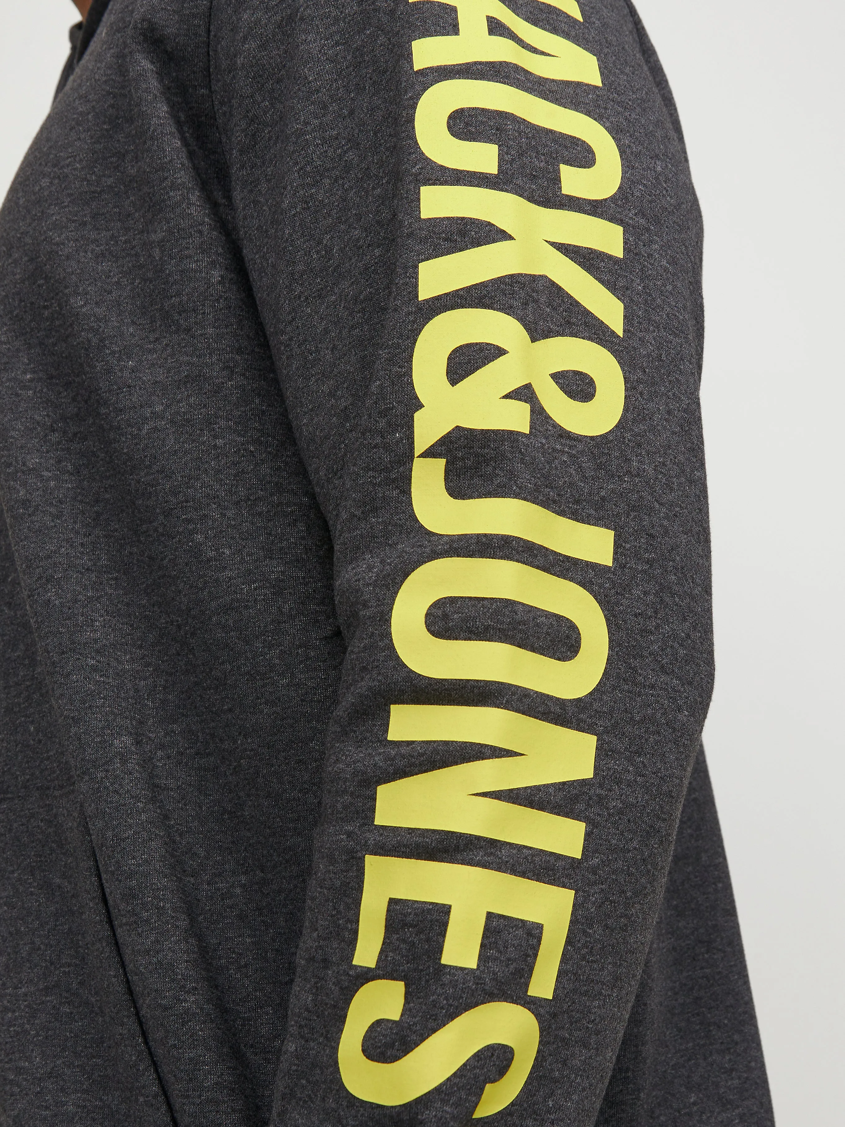 Plus Sudadera con capucha Logotipo | Gris oscuro | Jack & Jones®