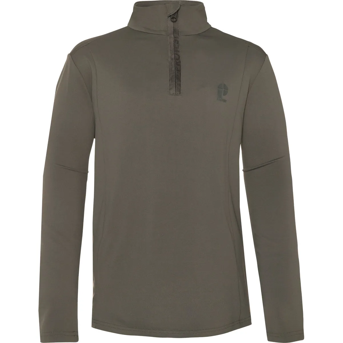 Polar Niños Willowy Jr 1/4 Zip Top Protest Marrón