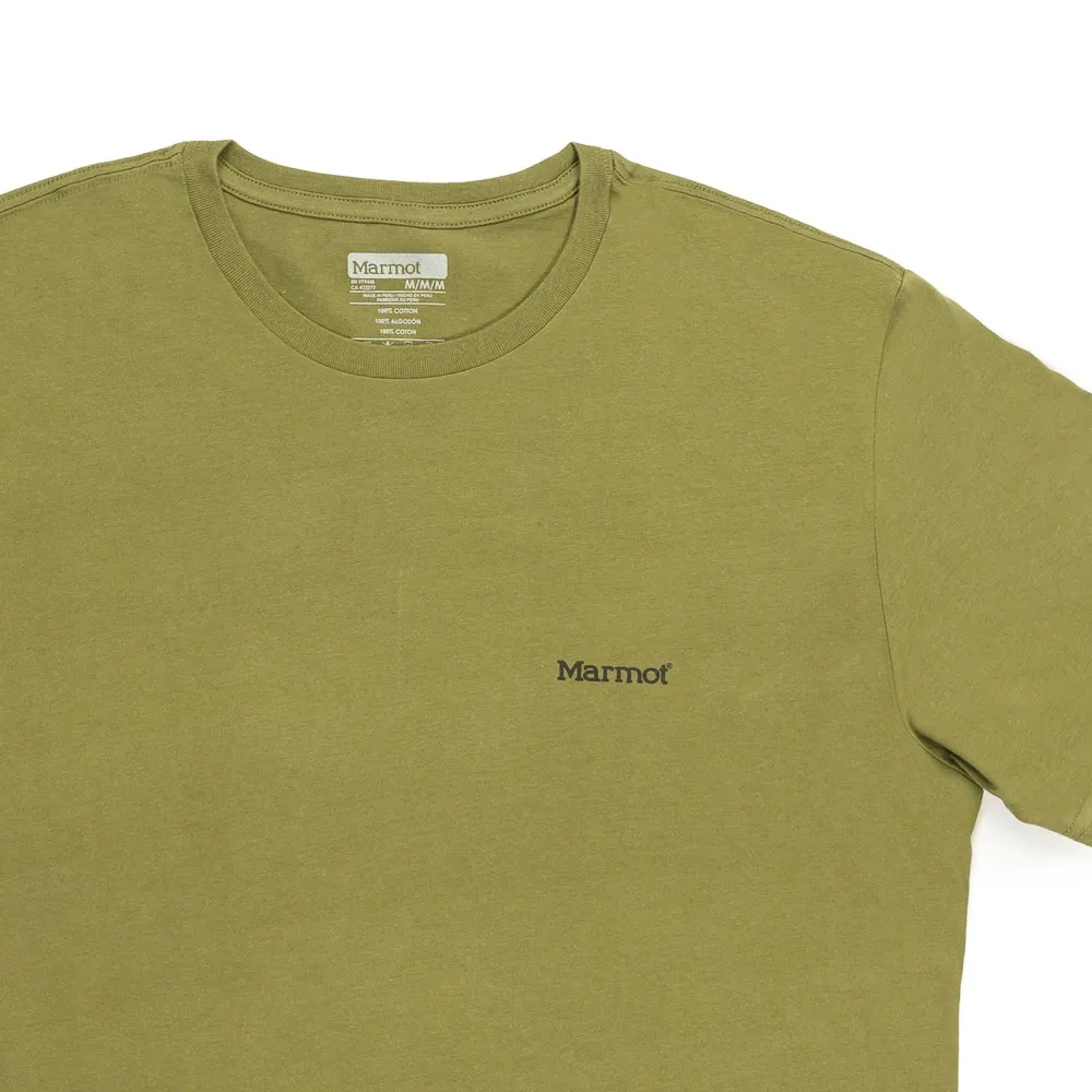 Polera Hombre Marmot Chest Logo Tee