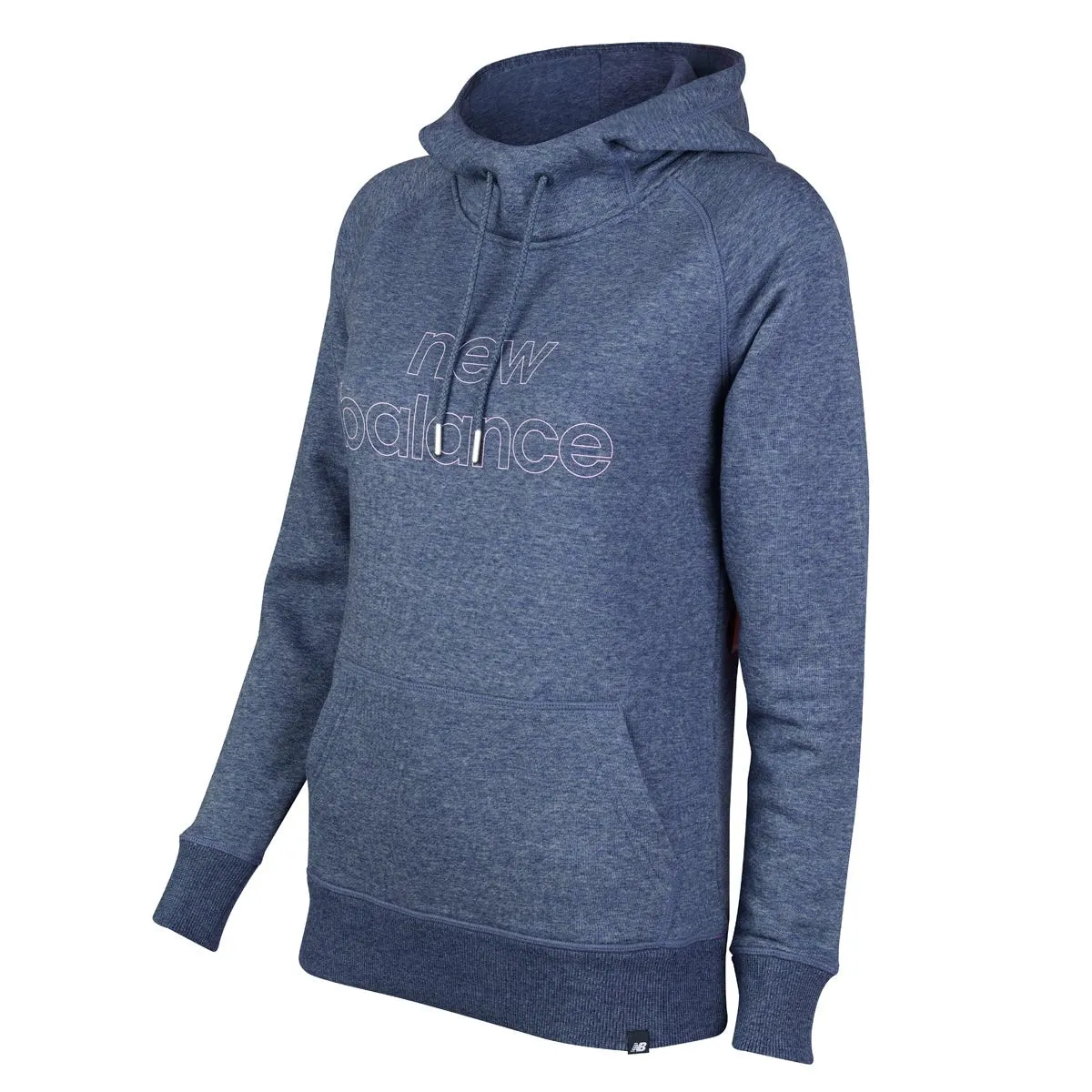 Polerón Mujer New Balance Essentials Pullover Hoodie Azul