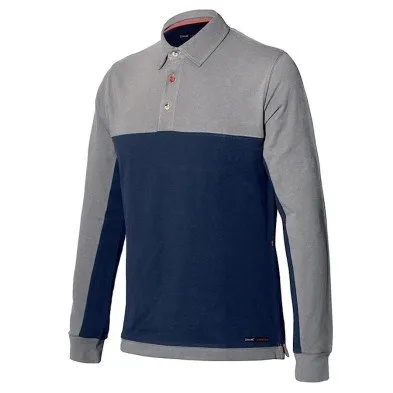 Polo M/Larga Stretch Gris 8776 Issaline