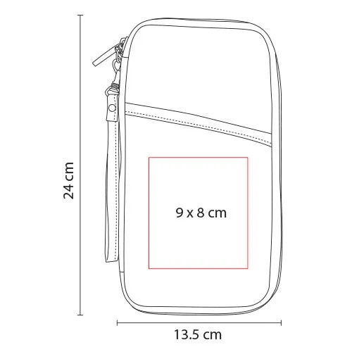 Porta Pasaporte Skana M 80640