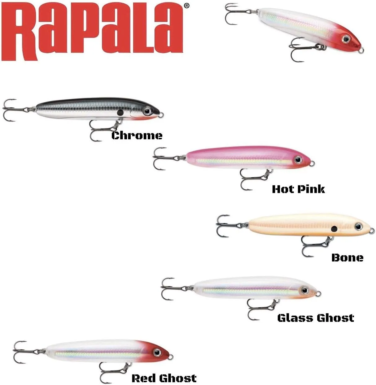 Rapala Skitter V Casting Topwater Fishing Lure | 10cm | 14g