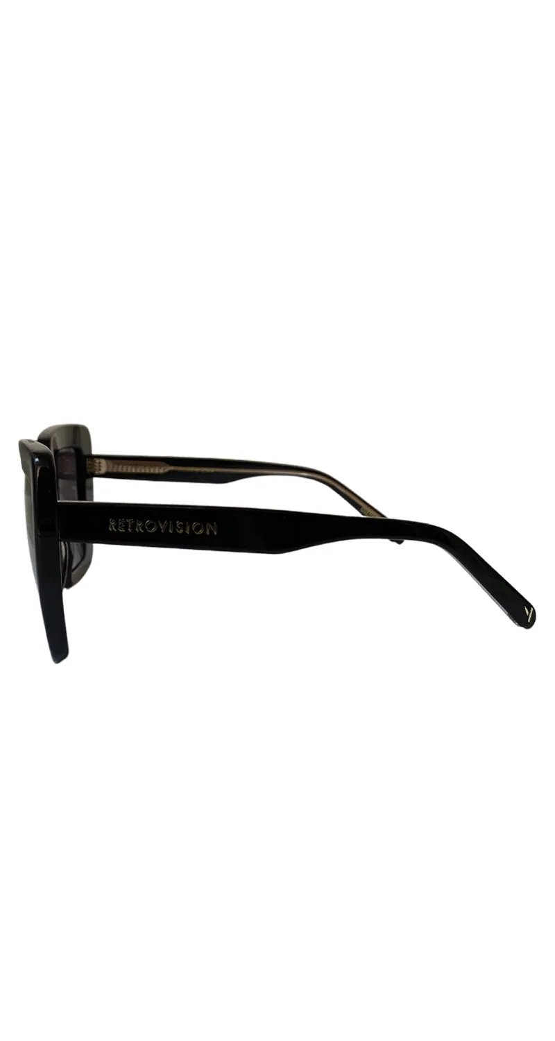 RETROVISION Butterfly Black Matte