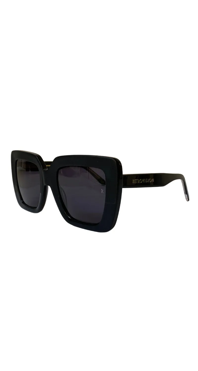 RETROVISION Butterfly Black Matte
