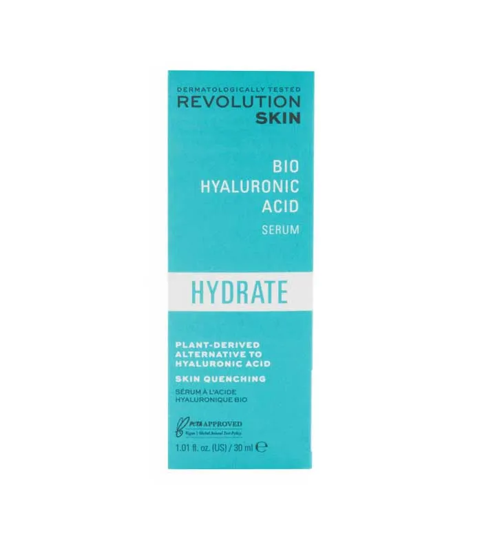 REVOLUTION SKINCARE   SéRUM FACIAL HYDRATE CON áCIDO HIALURóNICO BIO